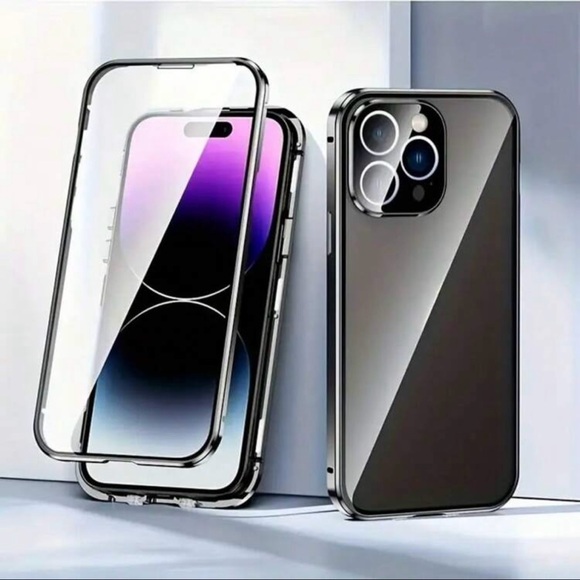 Magnetic Black Phone Case 
For iPhone 14pro 
Brand New 📲 - Picture 8 of 8